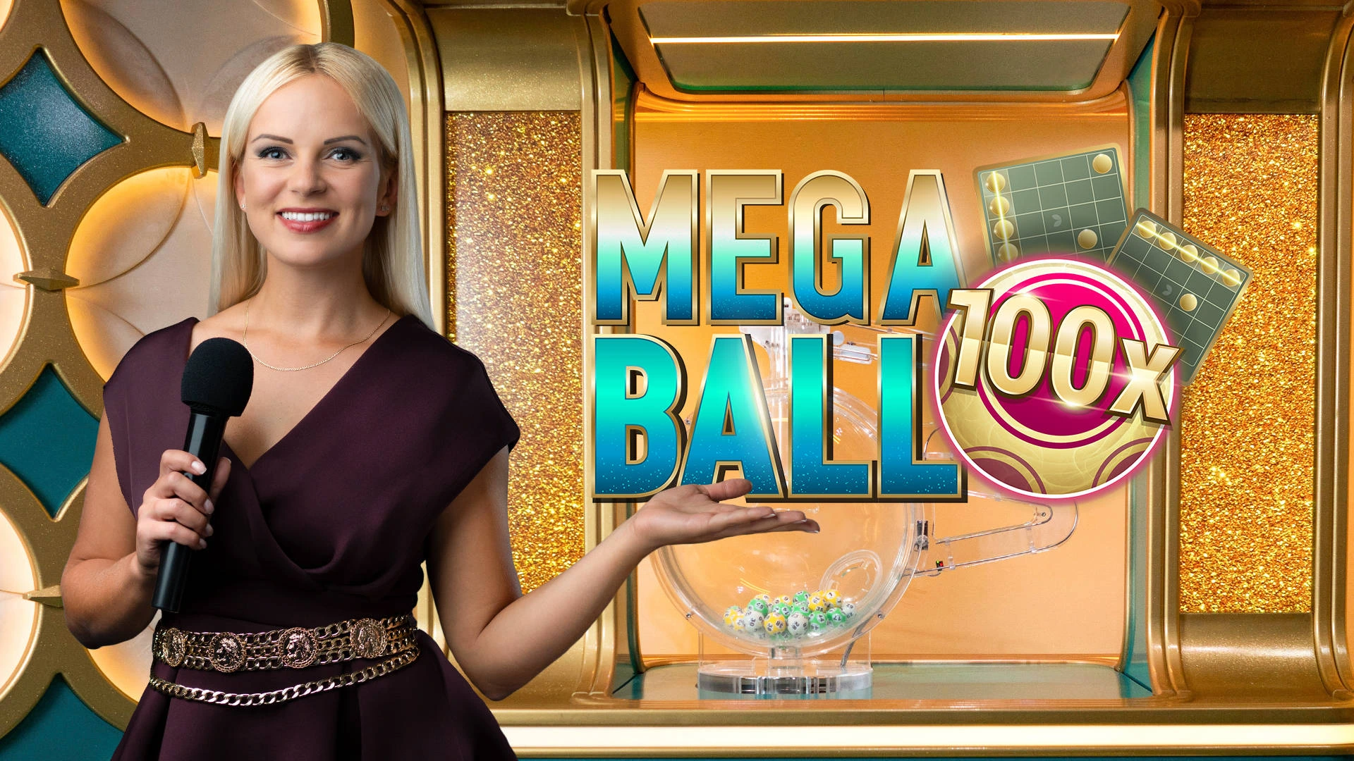 Mega Ball live game show at ApexGame88