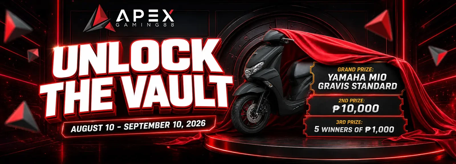Unlock the Vault Raffle Promotion