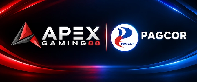 Why Philippine Casino platforms are trusted, featuring Apex Gaming 88 and PAGCOR branding with red and blue gaming-themed visuals.