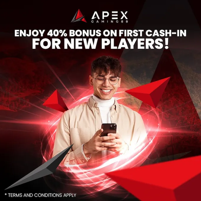 ApexGame88 Beginners Guide β 40% bonus on first cash-in for new players